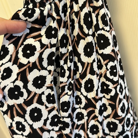 Diane von Furstenberg for Target Smocked Tie Strap Neutral Poppy Kids Dress - Picture 6 of 6